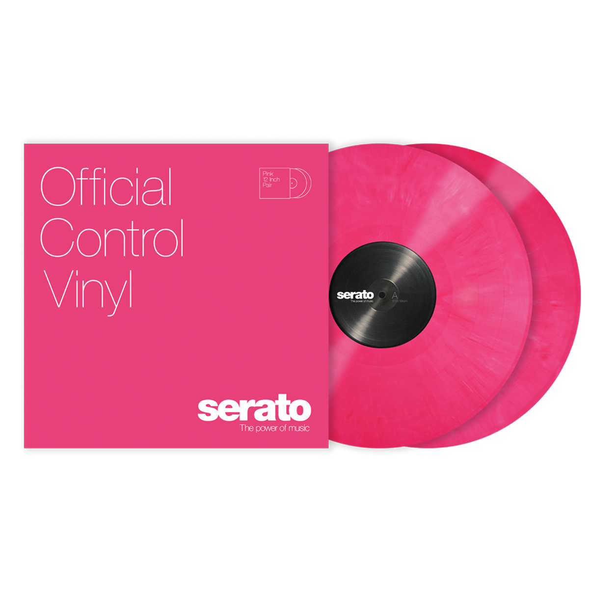 Serato OFFICIAL CONTROL VINYL ピンク Serato Performance Series 12