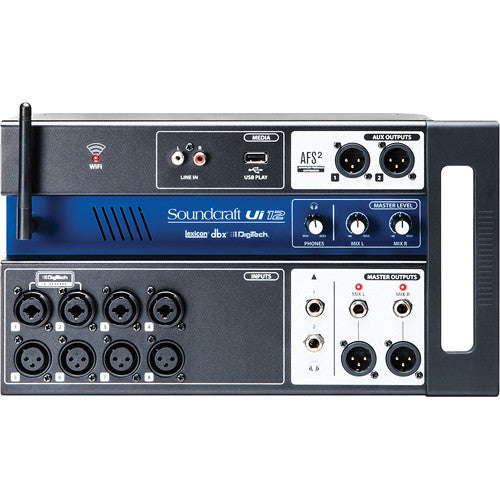 Soundcraft Ui12 | 12-input Remote-Controlled Wireless Digital Mixer