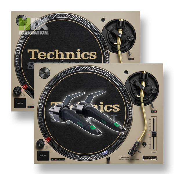 Technics SL-1200M7L Direct-Drive DJ Turntable 50th Anniversary Edition Package  w/ Ortofon Mix Cartridges