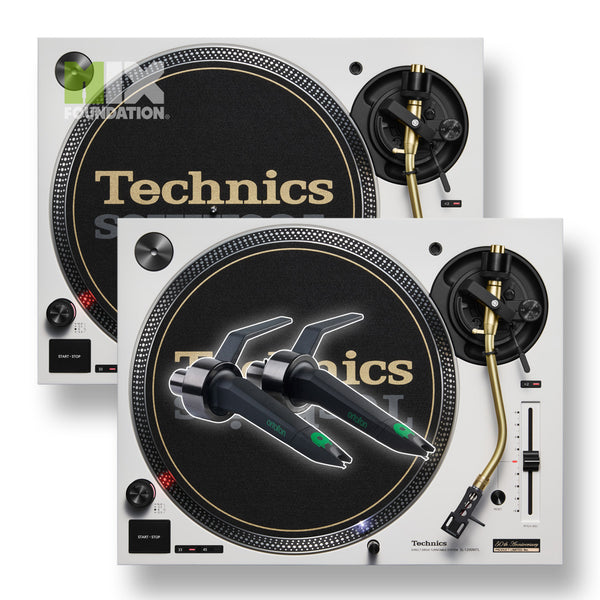 Technics SL-1200M7L Direct-Drive DJ Turntable 50th Anniversary Edition Package  w/ Ortofon Mix Cartridges