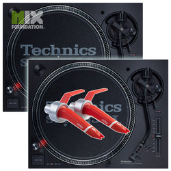 Technics SL-1210MK7 Direct Drive DJ Turntable (PAIR) with Ortofon Concorde Digital Cartridges Package  LTD STOCK