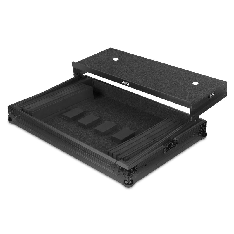 UDG Ultimate FLIGHT CASE Multi Format XXL MK3 Black Plus (Laptop Shelf) Fits: Pioneer DDJ-FLX10, DDJ-1000/SRT, DDJ-REV7, DDJ-SX3