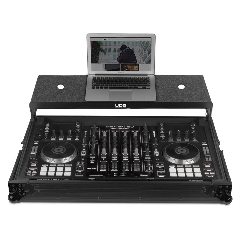 UDG Ultimate FLIGHT CASE Multi Format XXL MK3 Black Plus (Laptop Shelf) Fits: Pioneer DDJ-FLX10, DDJ-1000/SRT, DDJ-REV7, DDJ-SX3