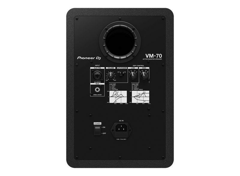 Pioneer VM-70 6.5" Active Studio Monitor Speakers (Pair)